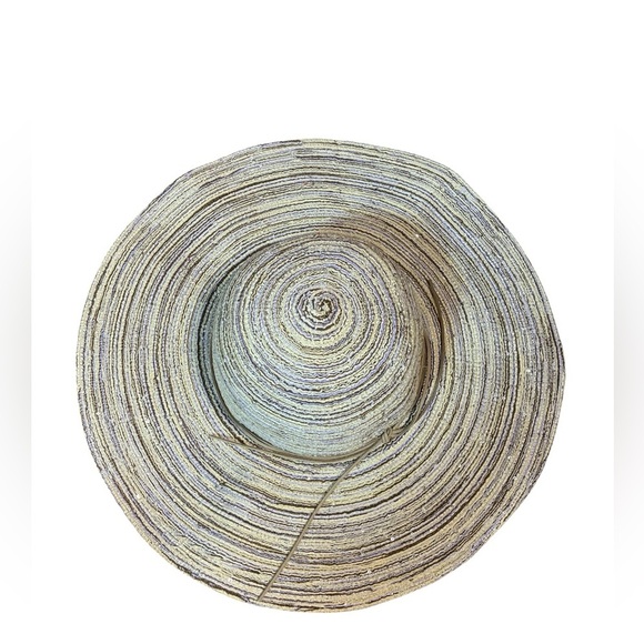 Indigo Soul Sequin Striped Sun Hat NWT - Picture 1 of 8